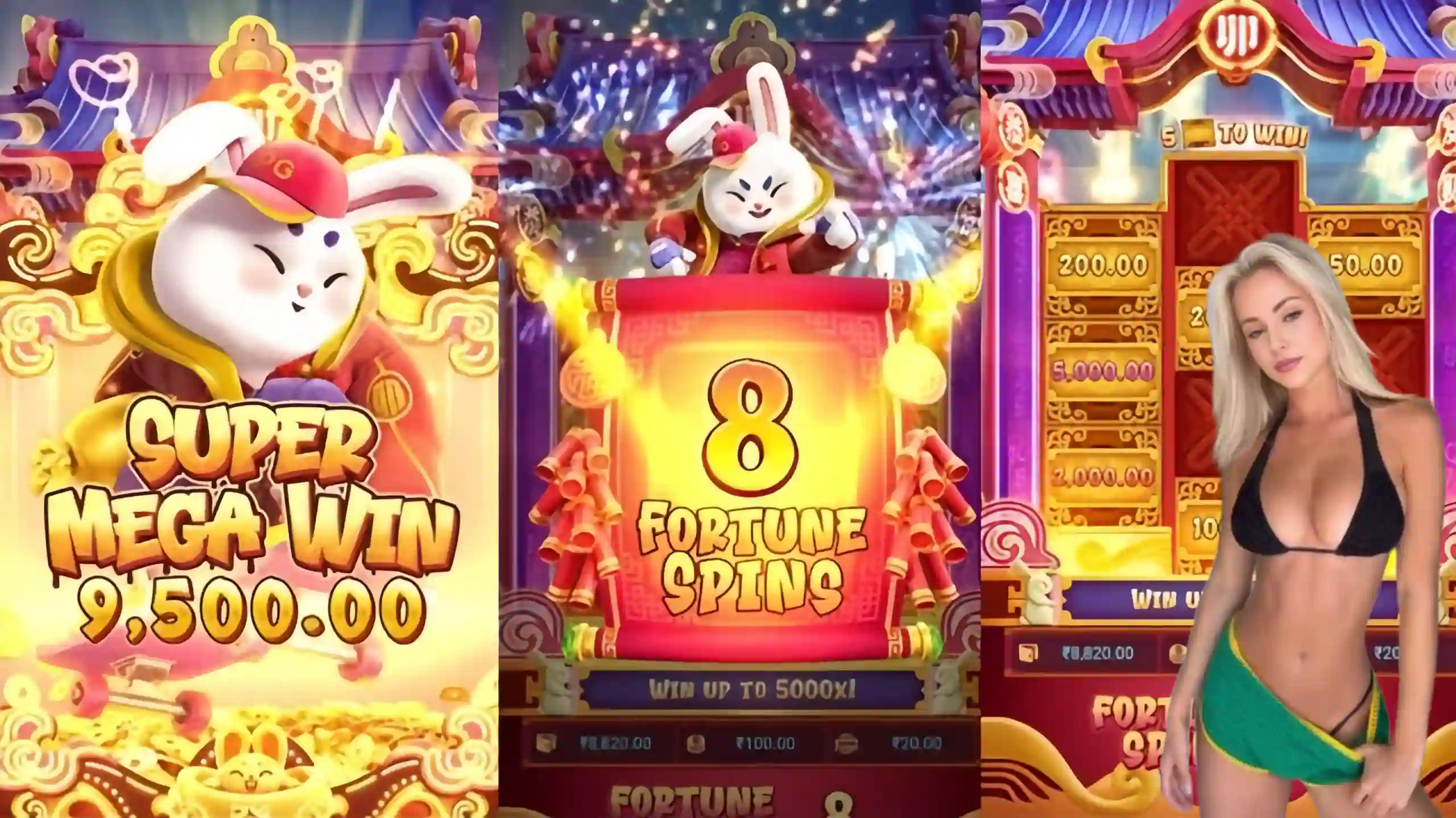 Wild Expansivo Fortune Rabbit jogo004 - Coelho Dourado que Expande